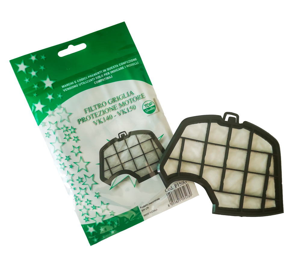 Gecasa kit 30 pezzi kit per vorwerk folletto vk 135 vk136 12 sacchetti 12  profumini 4 filtri griglia 2 filtri hepa