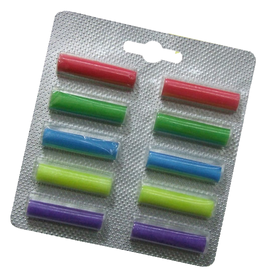 Blister da 10 profumatori fragranza multicolo