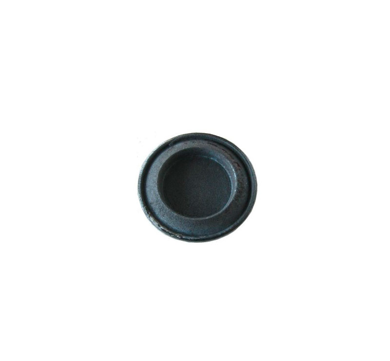 Piattello smaltato nero centrale Ariston Indesit Urania Terim 3.9 cm 1330054718 C00260705