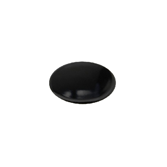 Piattello smaltato nero ausiliario adattabile Ariston Merloni Samet Indesit 4 cm