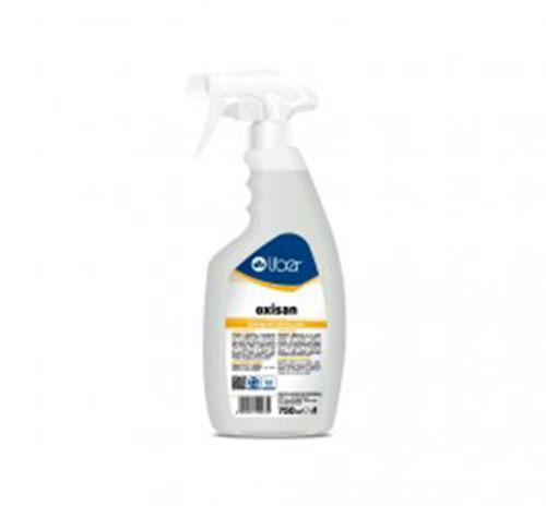 Oxisan detergente igienizzante Spray da 750 ml. Consigliato per Piani HACCP per eliminare residui calcarei