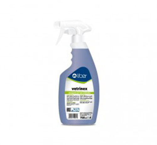 Vetrinex Detergente per vetri Antistatico da 750ml Adatto a superfici smaltate e cromate